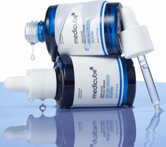 Medicube Zero Pore One Day Soothing & Moisturizing Face Serum with Centella Asiatica & Niacinamide for Brightening & Dark Spots 30ml