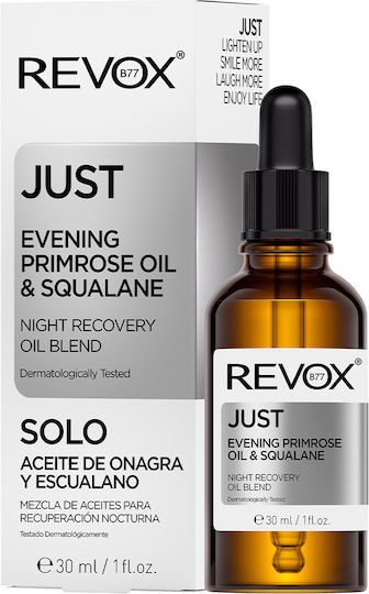 Revox Just Evening Primrose Oil & Squalane Αντιγηραντικό Serum Προσώπου 30ml