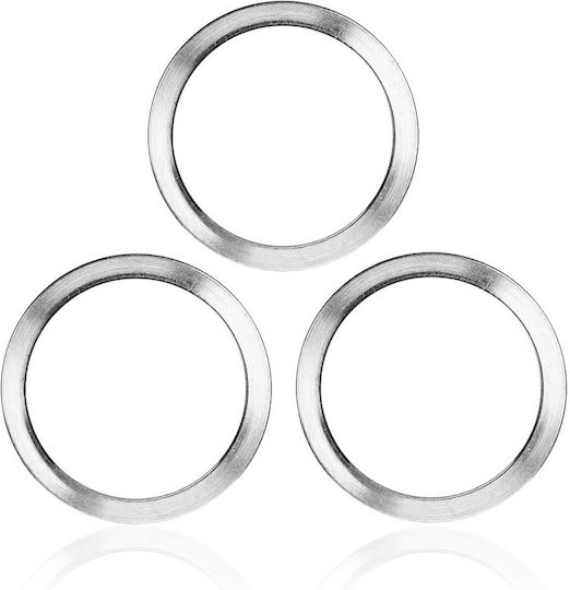 Back Camera Bezel Ring Only Iphone 11 Pro 11 Pro Max Silver 3 Piece Set 10 Pack