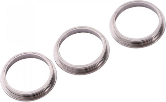 Back Camera Bezel Ring Only Iphone 11 Pro 11 Pro Max Silver 3 Piece Set 10 Pack