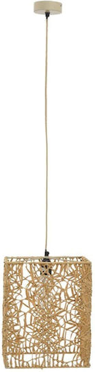 Inart Dorotan Pendant Light Brown 30x27x110cm