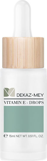 Mey Vitamin E Drops Serum Προσώπου με Βιταμίνη E για Αποτοξίνωση & Σύσφιξη 15ml