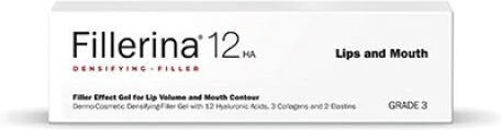 Labo 12 HA Densifying Filler Устни и Уста Степен 3 Хидратиращ и Противостареещ Серум за Лице с Хиалуронова Киселина и Колаген за Стягане 7ml