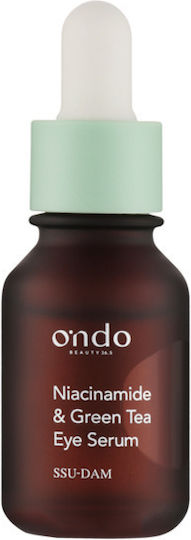 Ondo Beauty 365 Niacinamide & Green Tea Αντιγηραντικό Serum Ματιών με Ρετινόλη & Βιταμίνη C 15ml
