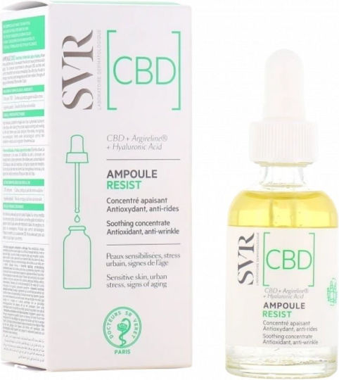 SVR Laboratoire Serum CBD Resist Anti-Aging & Beruhigendes Gesicht Serum mit Reinem CBD 30ml