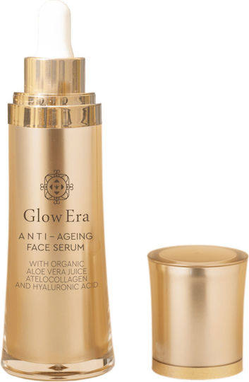 Glow Era Anti-Aging Serum Gesicht mit Hyaluronsäure für Strahlkraft & Aufhellung 30ml