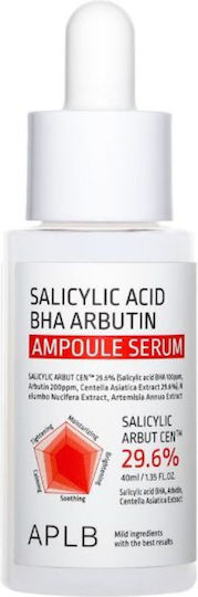 Salicylic Acid BHA Arbutin Ampoule Soothing & Moisturizing Ampoule Serum For Face With Centella Asiatica & Panthenol 40ml