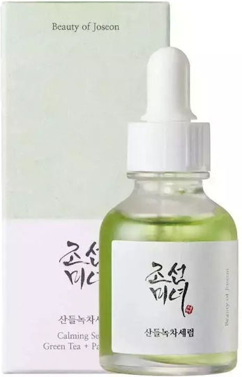 Beauty of Joseon Calming Успокояващ и Хидратиращ Серум за Лице с Зелен Чай и Пантенол за Детоксификация 30ml