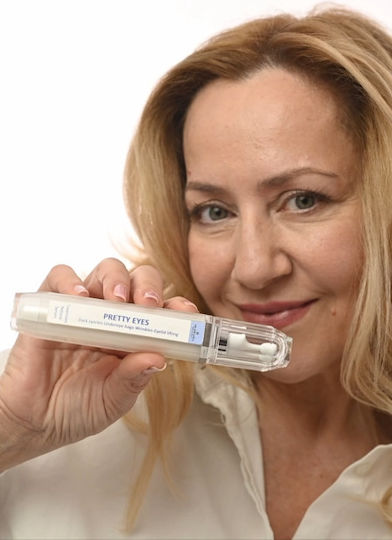 Pretty Eyes Serum Hidratant și Anti-îmbătrânire pentru Ochi cu Secreție de Melc și Peptide pentru Cearcăne și Pungi Sub Ochi 20ml