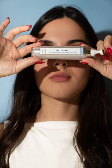 Pretty Eyes Serum Hidratant și Anti-îmbătrânire pentru Ochi cu Secreție de Melc și Peptide pentru Cearcăne și Pungi Sub Ochi 20ml