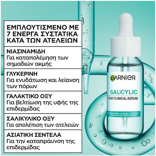 Garnier Salicylic Serum Gesicht für Unreinheiten 30ml