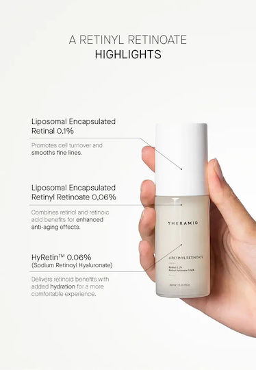 A-Retinoate Anti-aging Serum Face with Vitamin E & Hyaluronic Acid 30ml