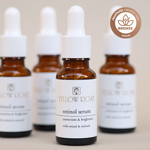 Yellow Rose Anti-Aging Cream-Serum für das Gesicht mit Retinol & Centella Asiatica 20ml