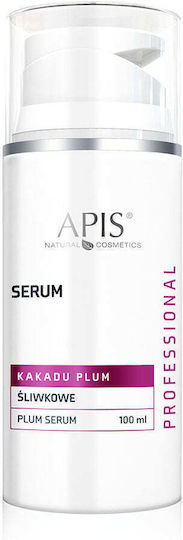 Apis Natural Cosmetics Kakadu Plum Хидратантен Серум за Лице с Витамин C и Хиалуронова киселина за Блясък и Оживяване 100ml