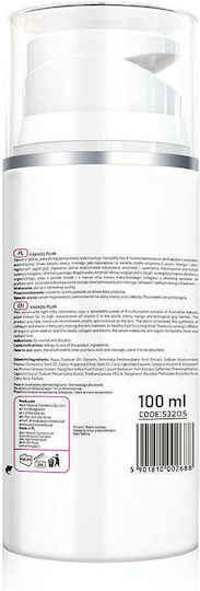 Apis Natural Cosmetics Kakadu Plum Хидратантен Серум за Лице с Витамин C и Хиалуронова киселина за Блясък и Оживяване 100ml