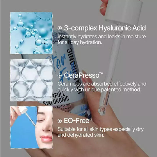 Waterfull Serum Cu Acid Hialuronic 50ml Ser Hidratant Pentru Față