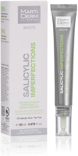 Martiderm Salicylic Imperfections Anti-aging Serum for Face with Salicylic Acid for Acne 20ml