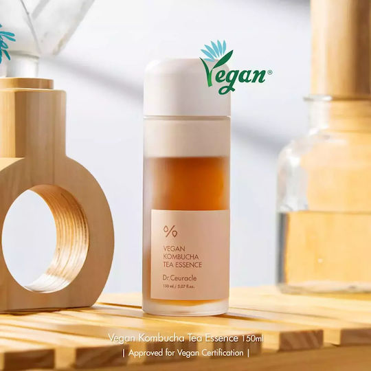 Dr. Ceuracle Vegan Kombucha Tea Ενυδατικό Essence Προσώπου για Ακμή 150ml