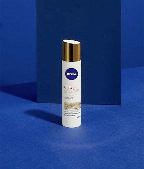 Nivea Vital Soja Antiage Αντιγηραντικό Serum Προσώπου για Σύσφιξη 40ml