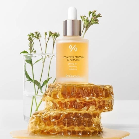 Dr. Ceuracle Royal Vita Propolis 33 Feuchtigkeitsspendendes Serum für das Gesicht mit Panthenol für Revitalisierung & Nährend 30ml