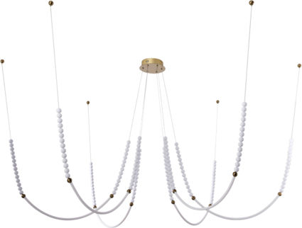Eurolamp Eurolamp Deckenleuchte Weiß LED mit Warmweißem Licht 150x150x120cm