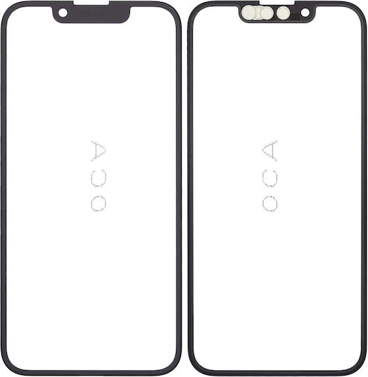 2 În 1 Sticlă + Oca Preinstalată Iphone 13 Mini Pachet 10 Bucăți