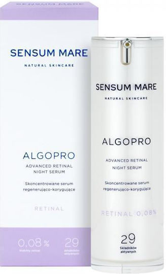 Sensum Mare Algopro R Advanced Retinal Moisturizing & Anti-aging Serum Face with Retinal for Radiance & Revitalization 30ml