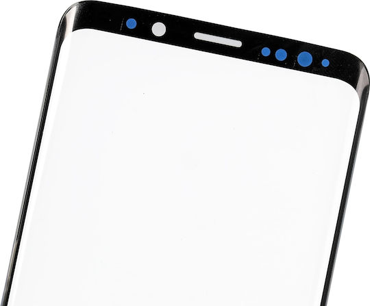 Front Glass Oca Pre-installed Samsung Galaxy S9 Plus Black 125 Um