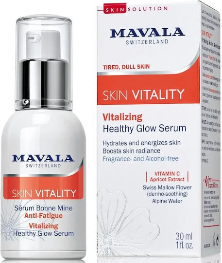 Mavala Switzerland Skin Vitality Serum Προσώπου για Λάμψη 30ml