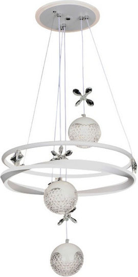 2207 Hängelampe Weiß 50cm 2207 Hängelampe Weiß 50cm