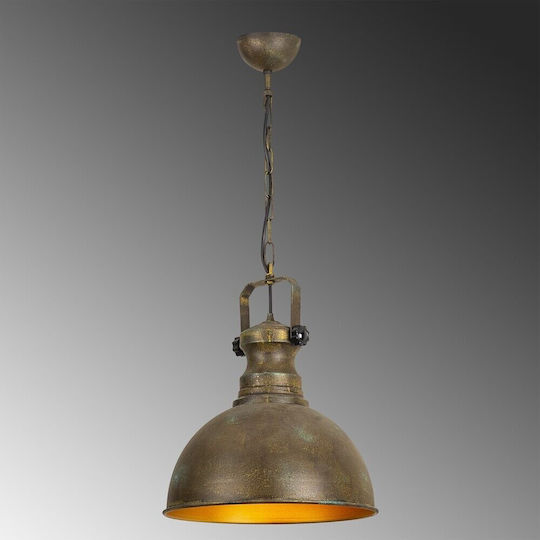 Adjustable Pendant Light Bronze with Socket E27