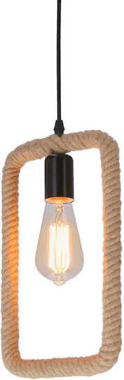 Lightplanet Lustru Suspendat Cu Frânghie