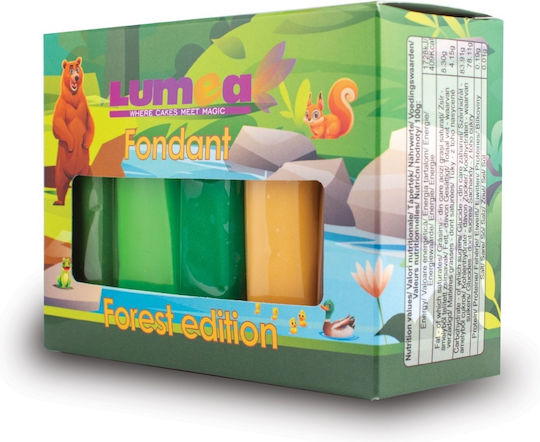 Lumea Set Paste de zahăr Produs organic 500gr în Diverse Culori