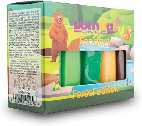 Lumea Set Paste de zahăr Produs organic 500gr în Diverse Culori