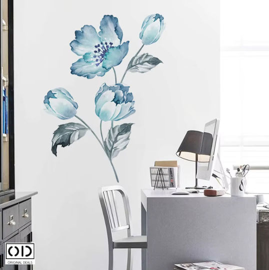 Decorative Sticker Wall Furniture Window Peony Flower Design Pvc Vinyl Sticker Premium Quality Professional Design Original Deals