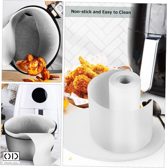 Hârtii antiaderente rotunde pentru Air Fryer 25 cm 50 bucăți