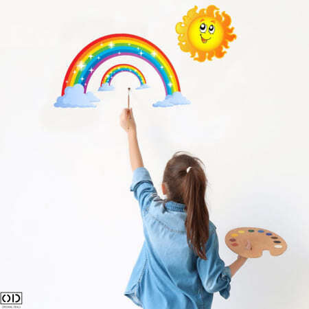 Autocolant Decorativ Pentru Perete Copii 30x30cm