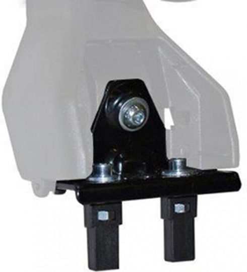 Menabo Autodachträger Aluminium für Honda(DE-V) 5D 2006-2011 mit Dachträgerfüßen Silber