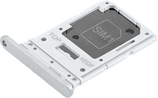 Samsung Sim-Kartenhalterung Weiß Galaxy A54
