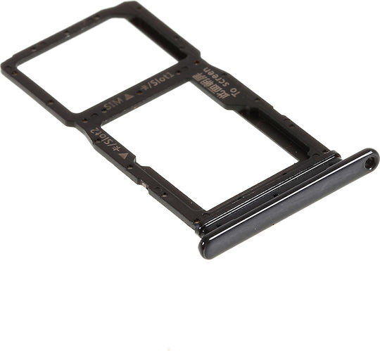 Sim-Kartenhalterung Schwarz Huawei P Smart Z