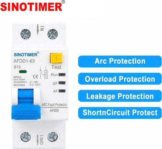 Sinotimer Buton De Șină 230V 10A