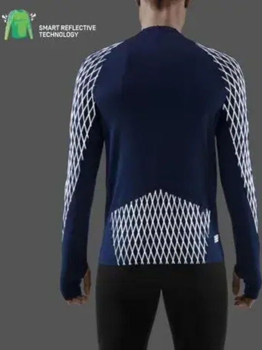 Bluza Mânecă Lungă Albastru Marin