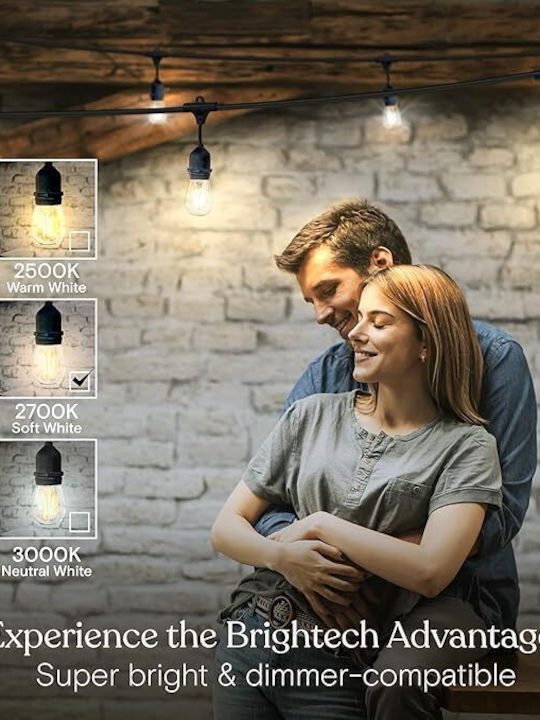 Lightplanet Waterproof LED Garland Lights IP65 10m