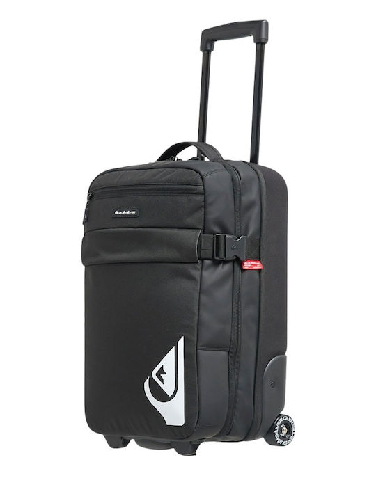 Quiksilver Wheelie Valiză De Călătorie De Cabină Neagră Cu 2 Roți Înălțime 51 Cm