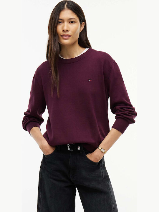 Tommy Hilfiger Essential Sweatshirt Lila