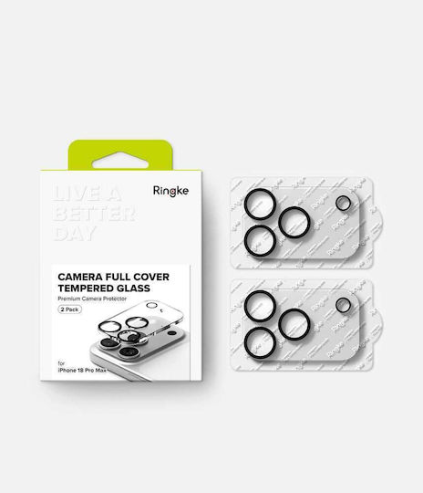 Osłona Aparatu Ringke Camera Full Cover 2-pack Iphone 18 Pro Max Black 8800380462465