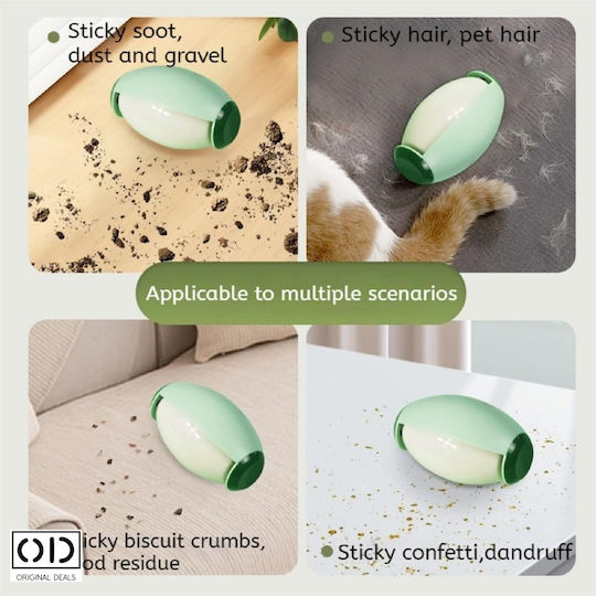 Rolă de curățare a părului de animale de companie pentru pisici și câini reutilizabilă din silicon ecologică fără hârtie calitate premium design profesional Original Deals