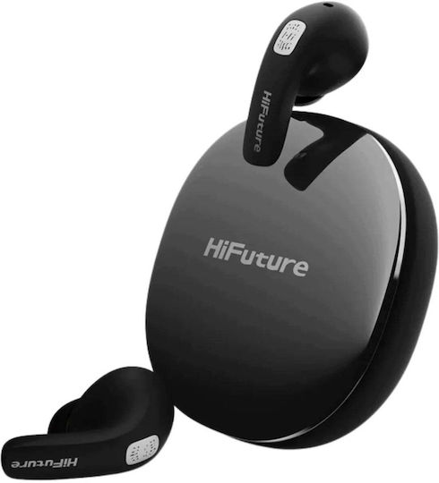 HiFuture FlyBuds4 AI Bluetooth Kopfhörer mit Ladekoffer Schwarz