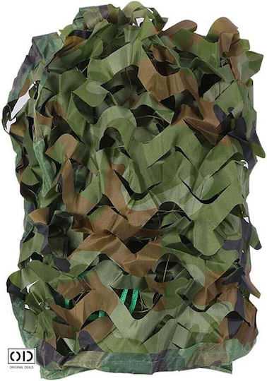 Plasă De Camuflaj Verde Cu Acoperire PVC 2x6m