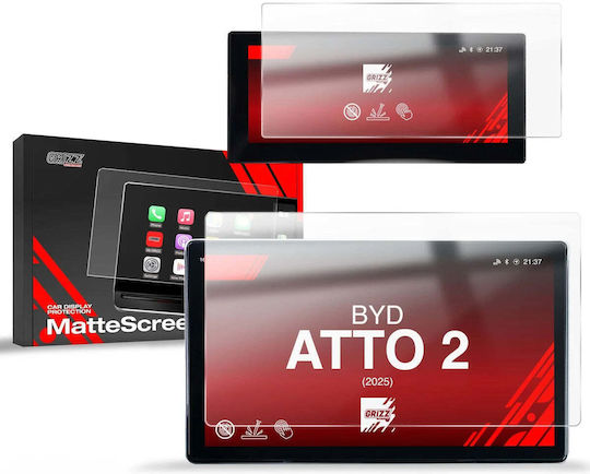 Grizzglass Προστατευτική Μεμβράνη Οθόνης Matte Byd Atto 2 2025 12.8" 2w1